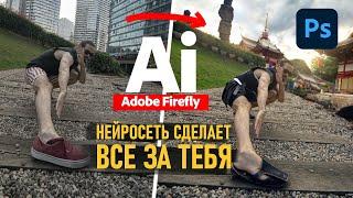 Нейросеть в PHOTOSHOP ЭТО РЕВОЛЮЦИЯ Adobe Firefly