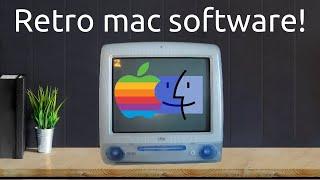 Testing out old 90s software on my iMac G3 and Mac OS9