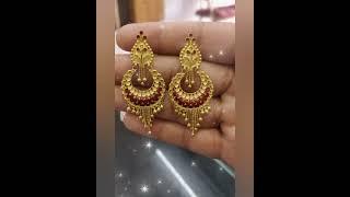 beautiful gold earrings design#shortsvideo#goldearringdesign #aadmikhilonahai#mg786