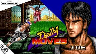 Deadly Moves  Power Athlete Sega Genesis  1992 - Joe PlaythroughLongPlay - Level 8 - Kaneko
