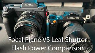 Focal Plane vs Leaf Shutter Flash Power Comparison