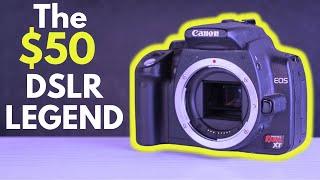 Best $50 Ultra Budget DSLR Camera in 2024 - Canon EOS Rebel XT