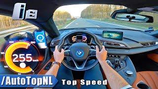 2020 BMW i8 Coupe  TOP SPEED on AUTOBAHN NO SPEED LIMIT by AutoTopNL