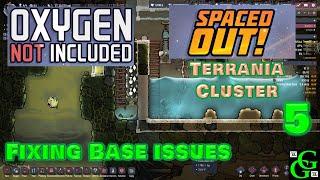 Oxygen Not Included - Fixing Base Issues - Spaced Out DLC - Terrania Cluster - Part 5