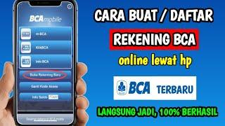 Cara Buka Rekening BCA Online  Cara Buat Rekening BCA Online