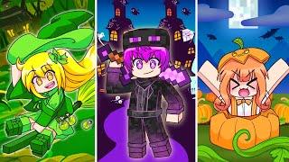 ONE COLOR SPOOKY Build Battle Challenge in Minecraft