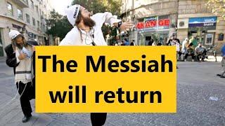 Breslov Hasidic Jews dance in the streets-The Messiah will return thanks to spreading joy among all