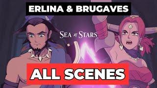 Sea of Stars Brugaves and Erlina All Scenes and Cutscenes. Full Story Spoilers Solstice Warriors