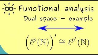 Functional Analysis 23  Dual Space - Example