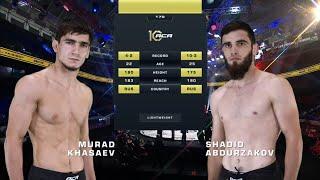 Мурад Хасаев vs. Шадид Абдурзаков  Murad Khasaev vs. Shadid Abdurzakov  ACA 179