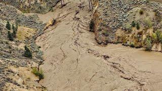 Chilcotin River Has Been Breached  New Aerial Video