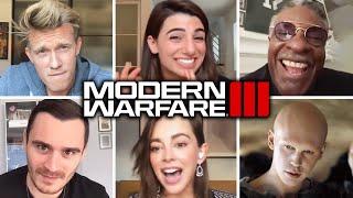 Call of Duty Modern Warfare 3 Cast re-enact voice lines from the Game