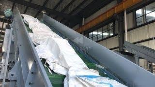 1000kgh PP Jumbo Bag Crushing Washing Recycling Machine and PP Recycling  Plant