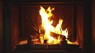  FIREPLACE 10 MINUTES - Relaxing Fire Burning Video & Crackling Fireplace Sounds