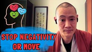 From Thoughts Words Actions to DestinyMove From Negativity - Shi Heng Yi