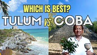 Tulum Vs. Coba Is it WORTHWHILE? A Sacred Shaman Ceremony For Cenote Yaxmul