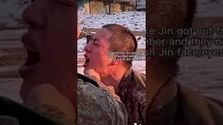 Jin conditions in military...#jin#viral #btsarmy #subscribe