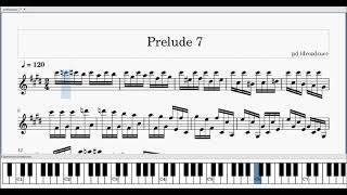 My own composition - Prelude 7