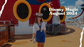 DISNEY MAGIC EMBARKATION AUGUST 2024  new Disney Fort Lauderdale terminal 15th Disney cruise