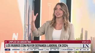 Empleo en Argentina los rubros con mayor demanda laboral en 2024