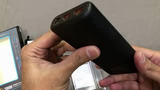 Unboxing  Review - ACMIC P20PRO 20000mAh Powerbank Quick Charge 3 0 + PD Power Delivery