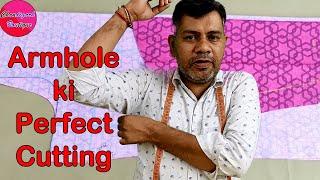 Armhole Cutting Tips  Armhole ki Perfect Cutting