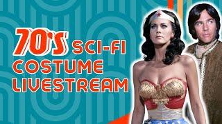 1970s Sci-Fi TV Costumes Livetsream with Scariff Scuttlebutt Podcast