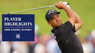 Xander Schauffele Retains His Lead  Round 2 Highlights  2024 PGA Championship