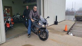 Picking Up Dads 2022 Kawasaki ZX14R