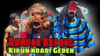 RAMPAK BARONG KIRUN KESURUPAN NDADI GEDEN  film komedi jawa #dagelanjowo #komedidesa