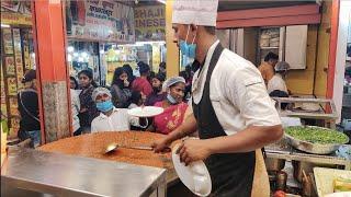 Mumbais Famous Juhu Choupatys Pavbhaji  Butter Loaded Best Pavbhaji  Indian Street Food