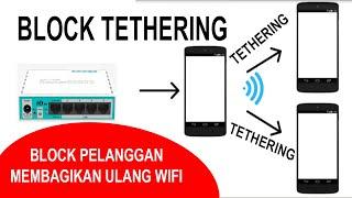 Cara agar kode voucher tidak bisa di tethering ke hp lain