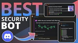 The BEST Discord Security BOT? Anti-Raid  Captcha  Join Gate...