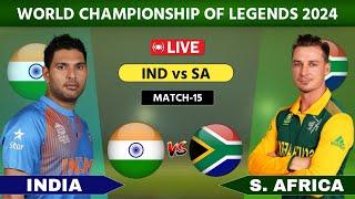 India Champions vs South Africa Champions Live  World Legends Championship 2024 #cricket