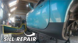 Repairing Mazda Mx5 Sill Section From Rust