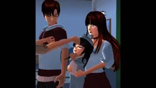 Ccp sakura school simulator Kelakuan baby Caca Vira chanel#