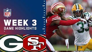 Packers vs. 49ers Week 3 Highlights  NFL 2021