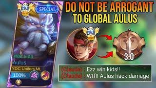 GLOBAL 1 AULUS VS ENEMY TRASHTALKER New best build and emblem aulus 2024 - aulus game play