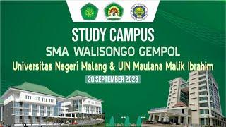 Study Campus ke UM Malang & UIN Malang  SMA Walisongo Gempol Tahun 2023  20-09-2023