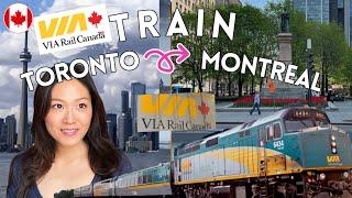 VIARAIL from Toronto to Montreal Economy Class and 10 tips