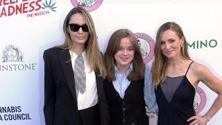 Angelina Jolie Vivienne Jolie-Pitt Kristen Bell Reefer Madness the Musical Los Angeles Premiere