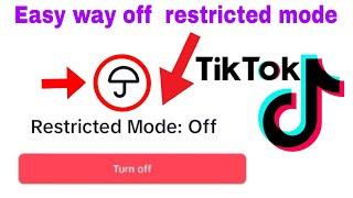 How to turn off restricted mode on tiktok  Tiktok restricted mode password forgot method 2023