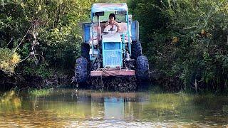 Tractor Stuck in Mud - Best Tractors Moments 2024