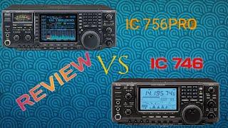 REVIEW RADIO ICOM IC 746 VS ICOM IC 756PRO