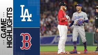 Dodgers vs. Red Sox Game Highlights 82523  MLB Highlights
