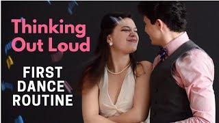 Easy Wedding Dance Routine to Thinking Out Loud