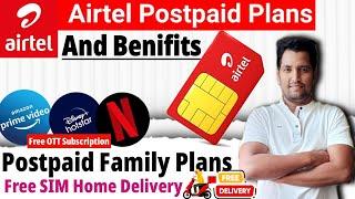 Airtel postpaid plans  Airtel Postpaid New Sim Card Online