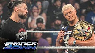 Roman Reigns and Cody Rhodes form a dream team SmackDown highlights Sept. 13 2024