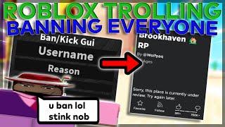 Banning Kids from Their FAVORITE Game on ROBLOX 2024
