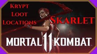 MK11 Krypt Skarlet Loot Locations - Guaranteed for Skarlet